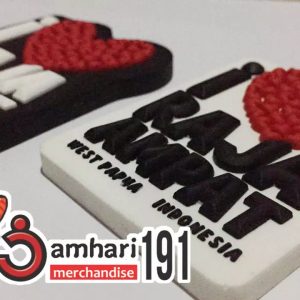 Souvenir Magnet Kulkas Karet Custom