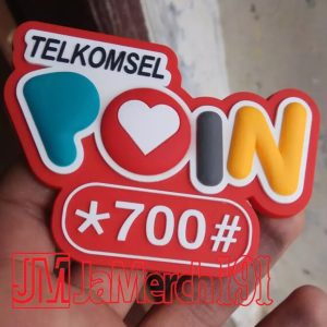 Magnet Kulkas Karet 3D